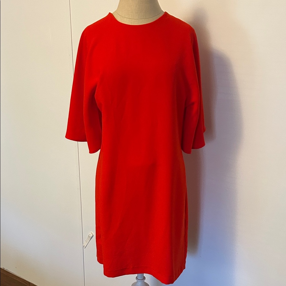 Red-Orange Elegant Dress